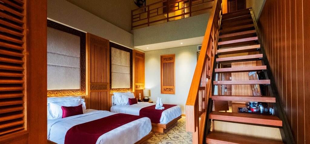 Voorbeeld: Duplex Family Suite